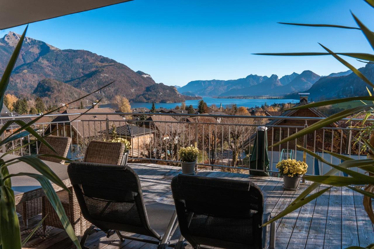 Appartamento Traum Blick Sankt Gilgen Esterno foto