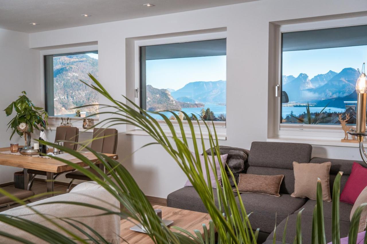Appartamento Traum Blick Sankt Gilgen Esterno foto