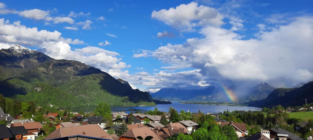 Appartamento Traum Blick Sankt Gilgen Esterno foto