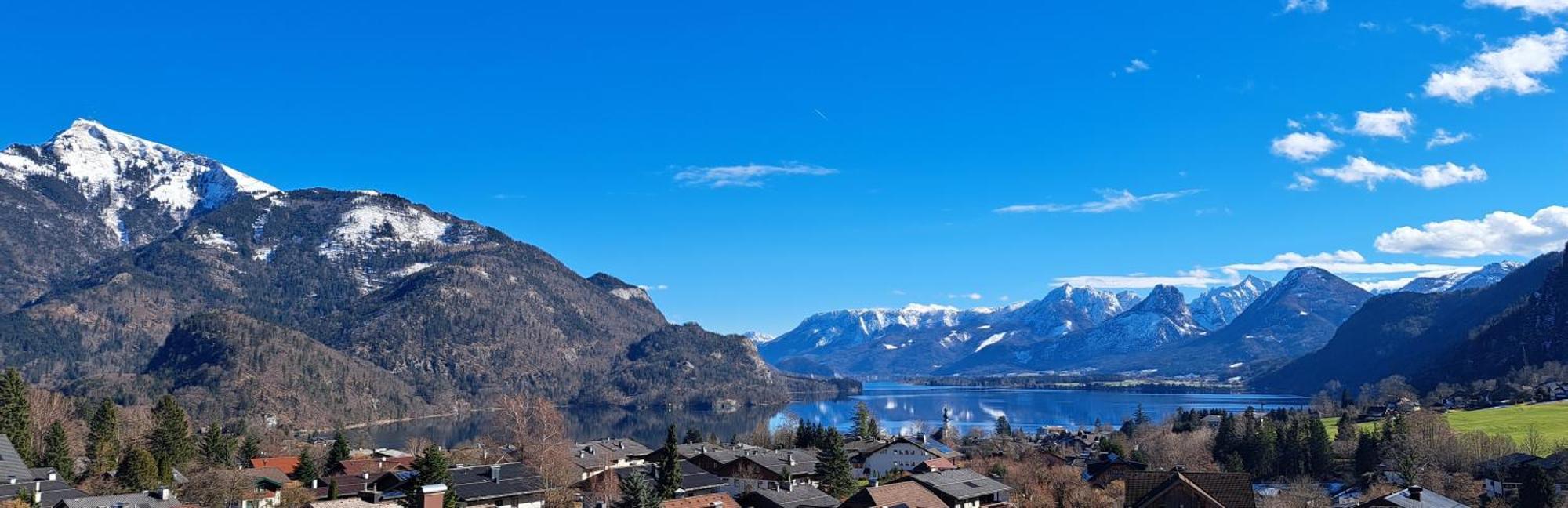 Appartamento Traum Blick Sankt Gilgen Esterno foto