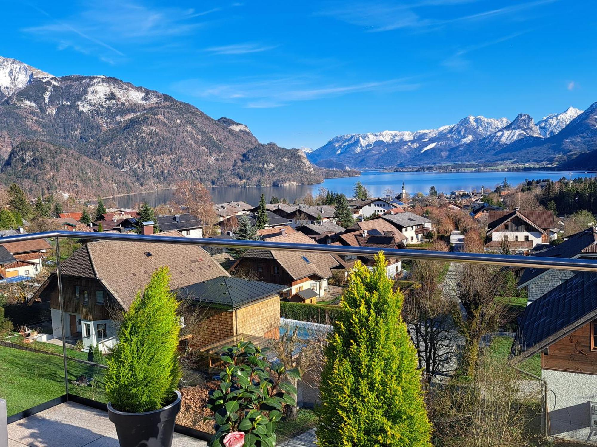 Appartamento Traum Blick Sankt Gilgen Esterno foto