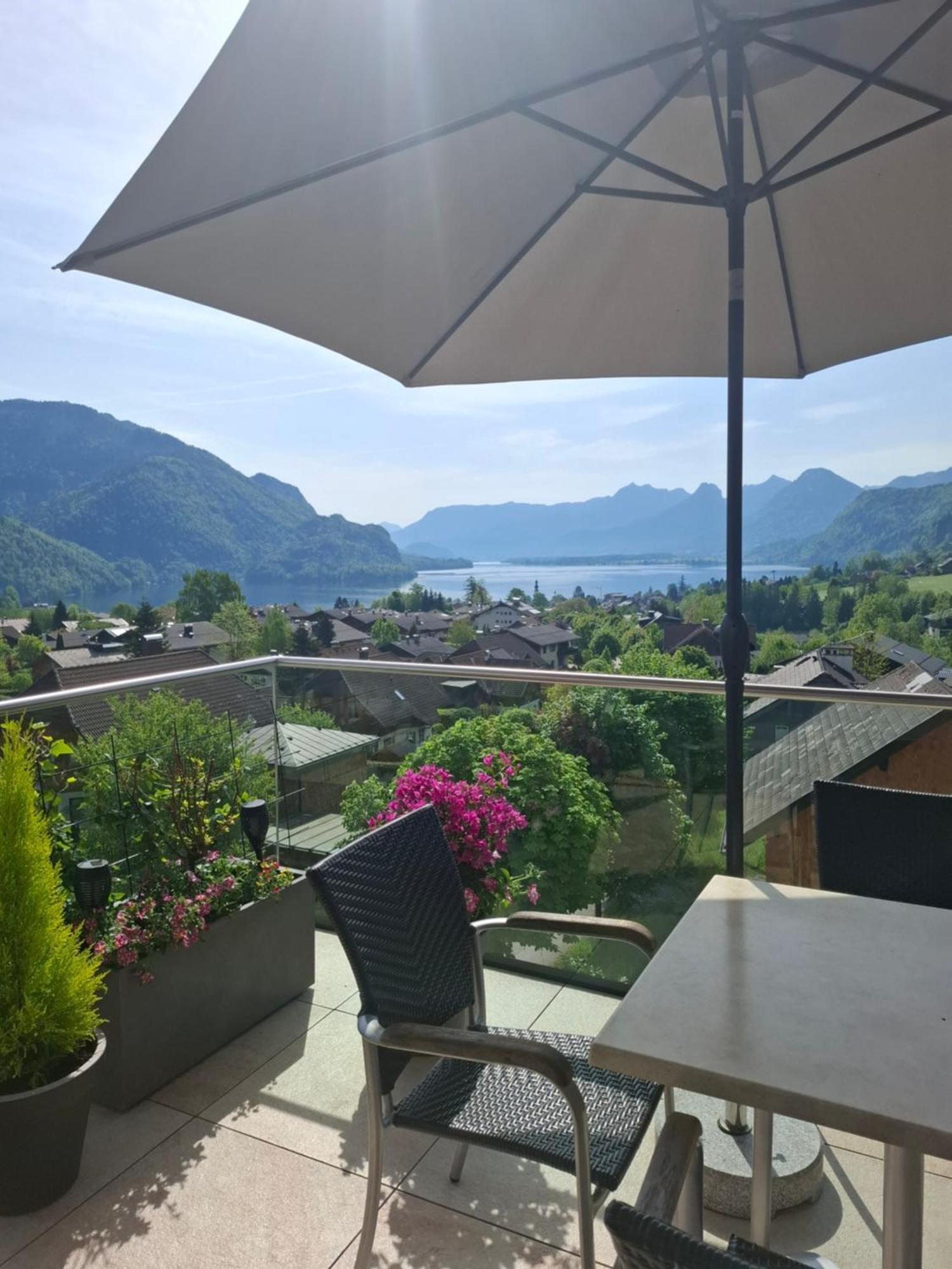 Appartamento Traum Blick Sankt Gilgen Esterno foto
